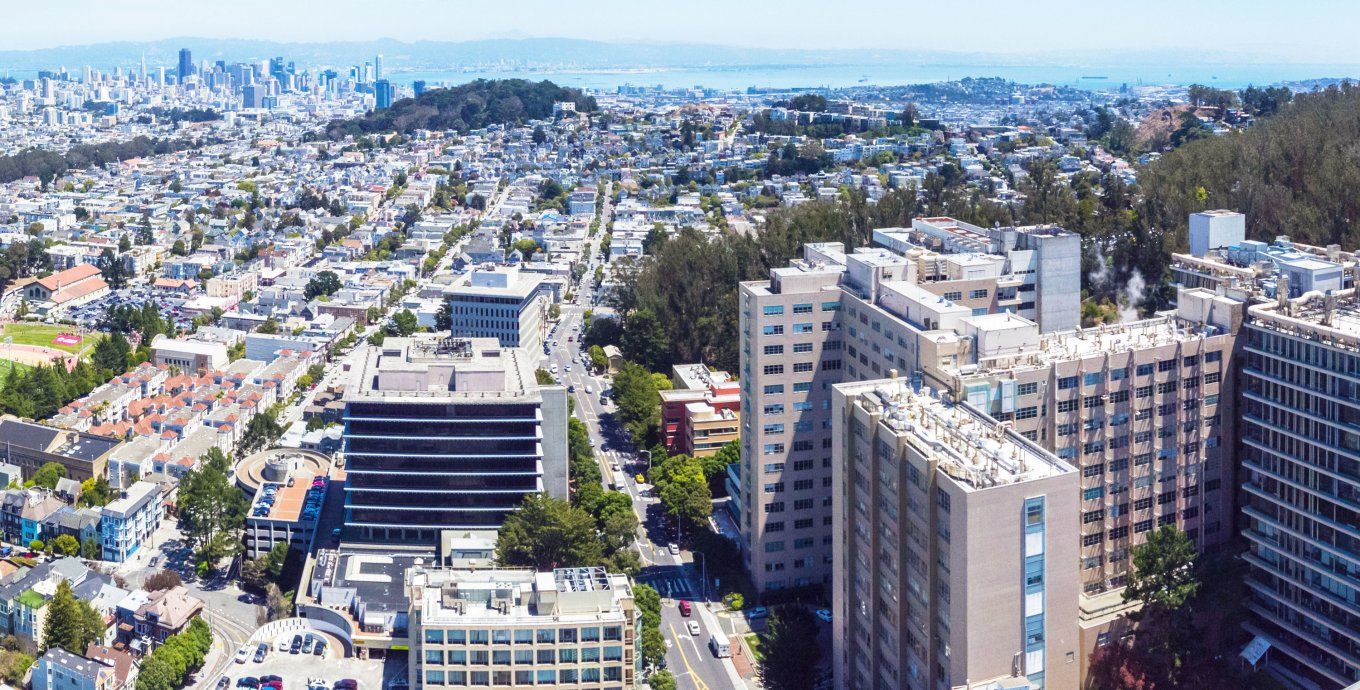 UCSF Parnassus Campus and downtown