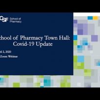 School of Pharmacy - COVID-19 Town Hall (April 2, 2020)