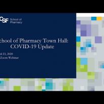 School of Pharmacy - COVID-19 Town Hall (April 23, 2020)