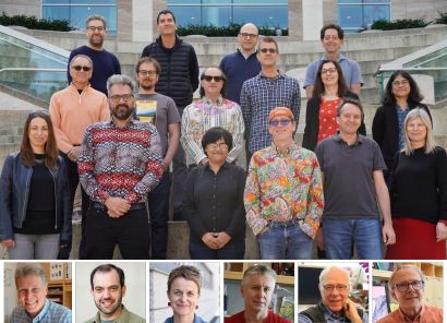 group photo of the QBI Coronavirus Research Group (QCRG)