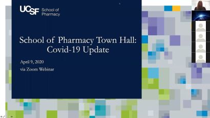 School of Pharmacy - COVID-19 Town Hall (April 9, 2020)