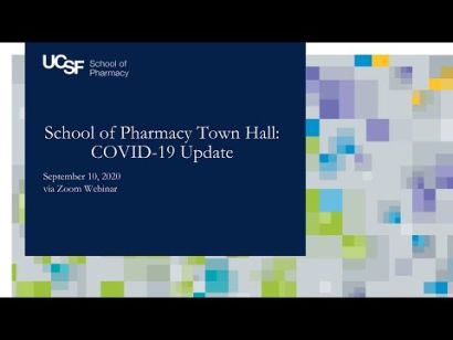 School of Pharmacy - Research's Changing Landscape (September 10, 2020)
