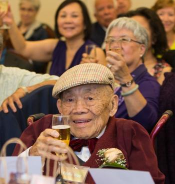 Edward Leong Way at birthday celebration