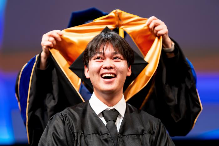 Hanson Hoang at AICD3 Commencement 2025