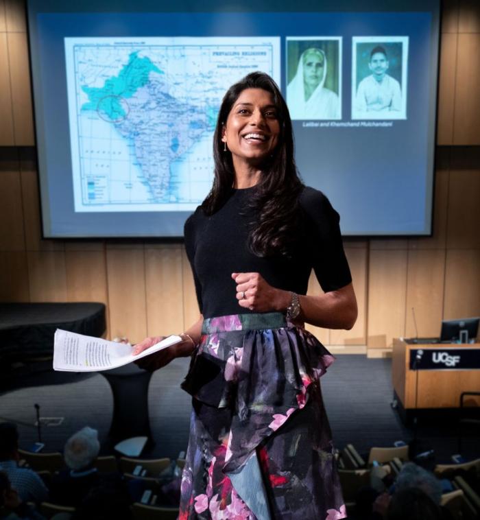 Rupa Tuan speaking at her last lecture 